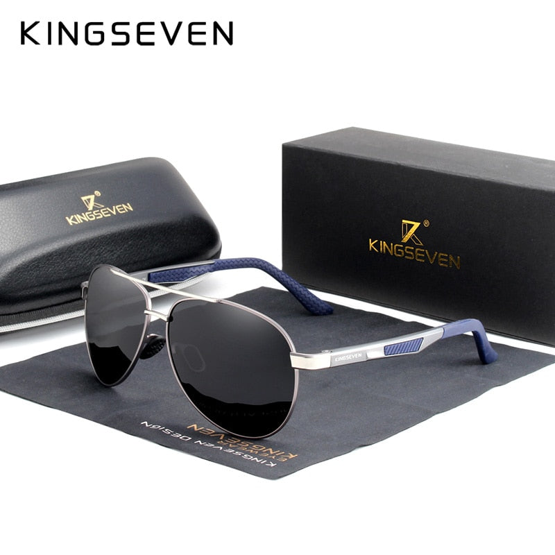 Ship From Poland KINGSEVEN Brand Men's Sunglasses Polarized UV400 Lens Eyewear Accessories Male Sun Glasses For Men Zonnebril