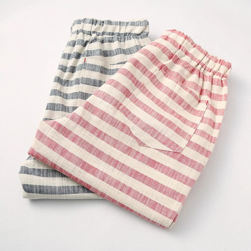 SHAN BAO brands men 2022 summer shorts fashion style and comfortable breathable Cotton stripe leisure men's beach shorts