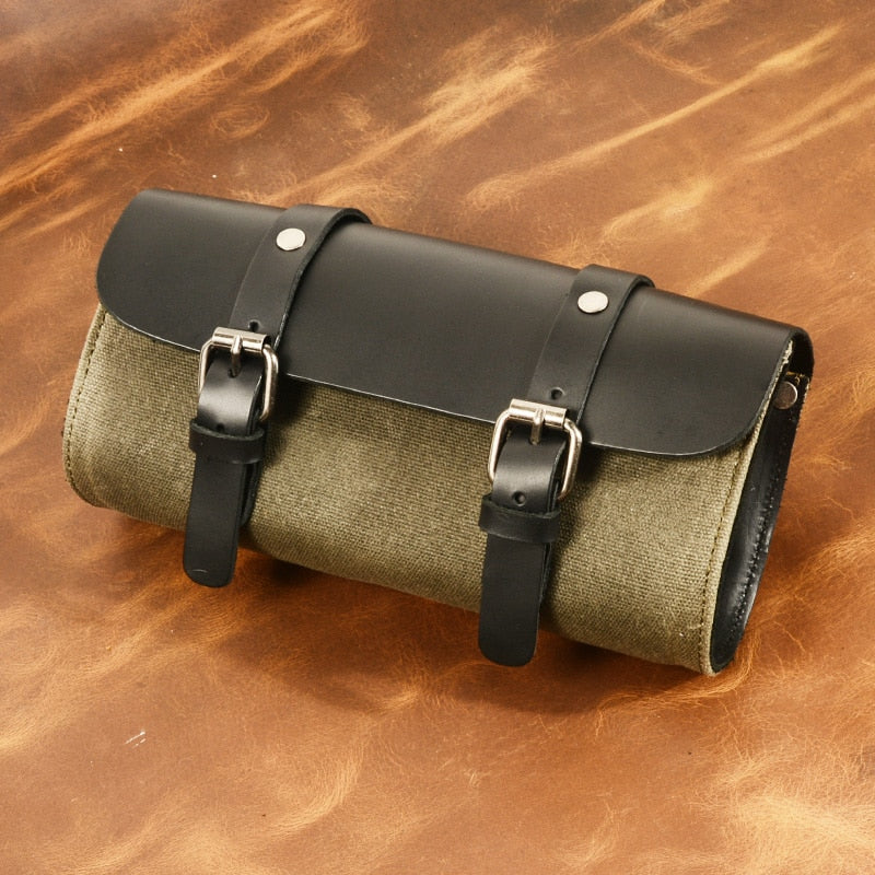 Vintage Motorcycle che tou bao Bike bao hei che suo bao Waterproof Side Convex Kit Multifunction Running Bag Shoulder Bag