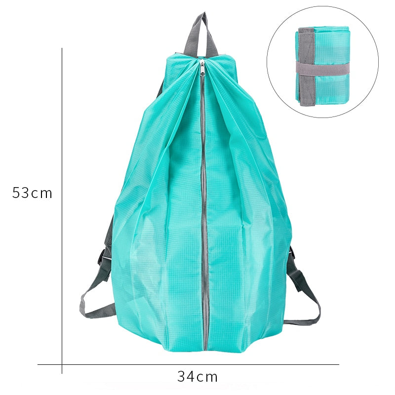 KOKOPEAS Mini Reusable Compact Grocery Bags Lightweight Foldable Tote Shopping Handbag Waterproof Eco-Friendly Shoulder Bag