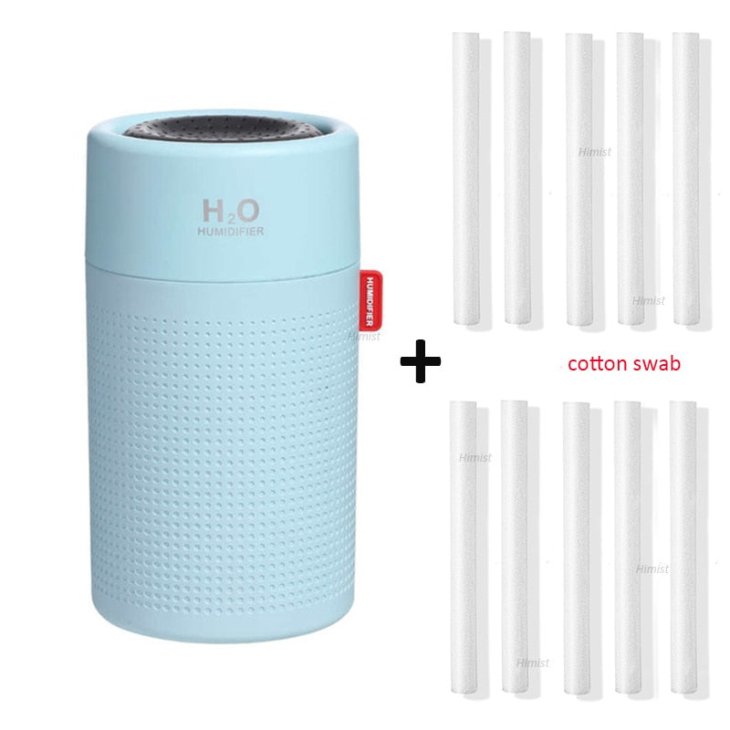 Large Capacity 750ML Humidifier Wireless Ultrasonic USB Rechargeable Aroma Diffuser Color LED Mist Maker Quite Humidificador
