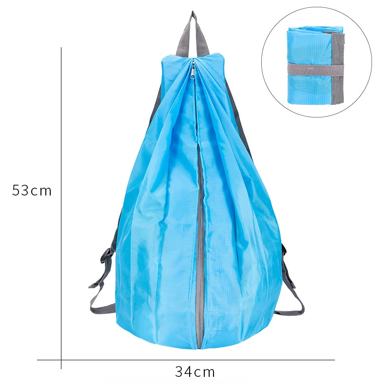 KOKOPEAS Mini Reusable Compact Grocery Bags Lightweight Foldable Tote Shopping Handbag Waterproof Eco-Friendly Shoulder Bag