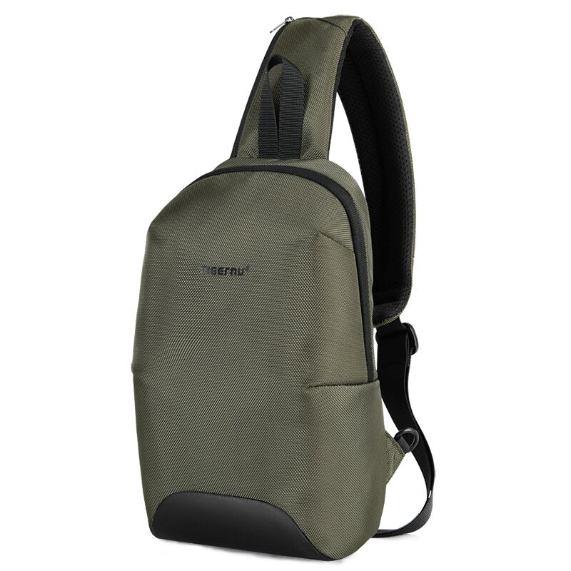 Lifetime Warranty RFID Anti theft Chest Bag Waterproof Men Light Weight Crossbody Bag Male Chest Bag Fashion High Quality Zipper