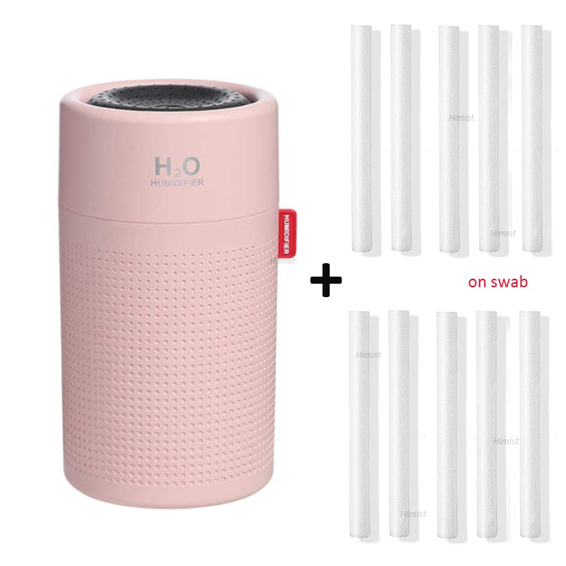 Large Capacity 750ML Humidifier Wireless Ultrasonic USB Rechargeable Aroma Diffuser Color LED Mist Maker Quite Humidificador
