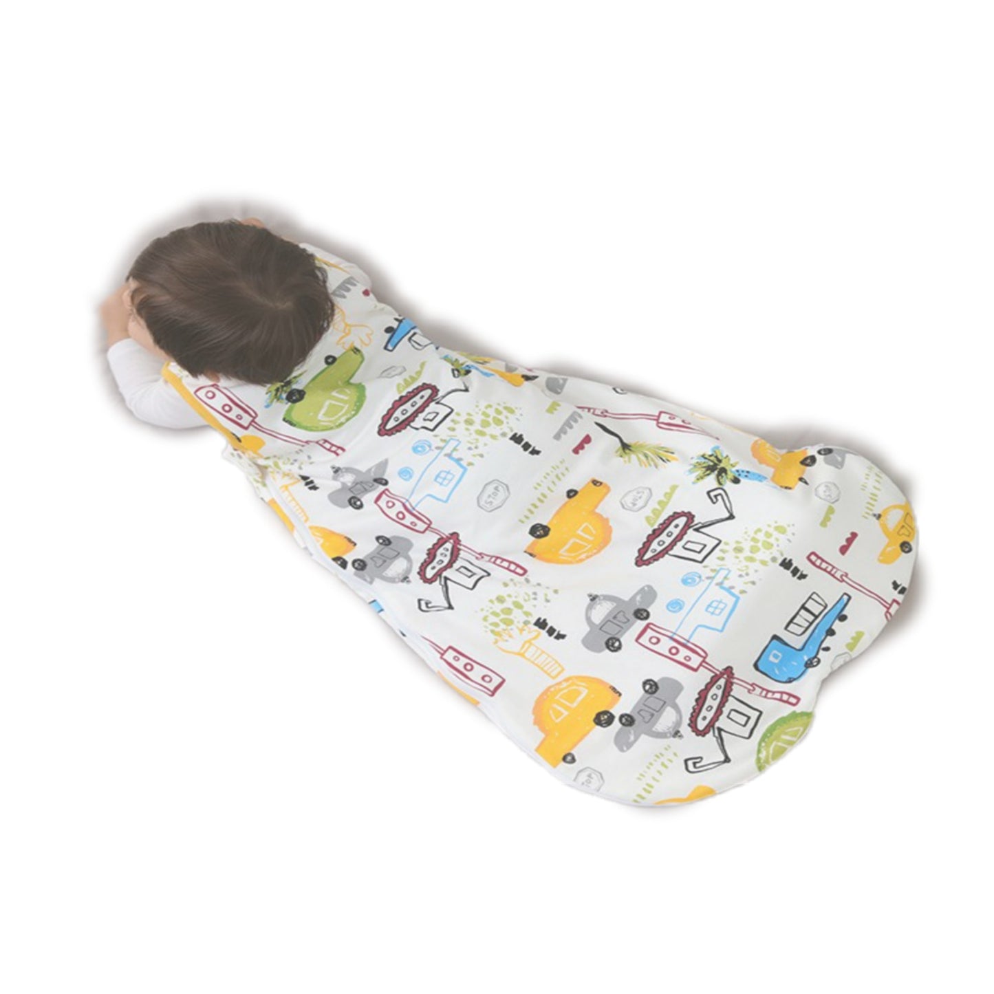 HappyFlute 10-20℃ 3Size Cotton Fabric Unisex Swaddling Vest Children's Anti-Kicking Baby Sleeping Bag