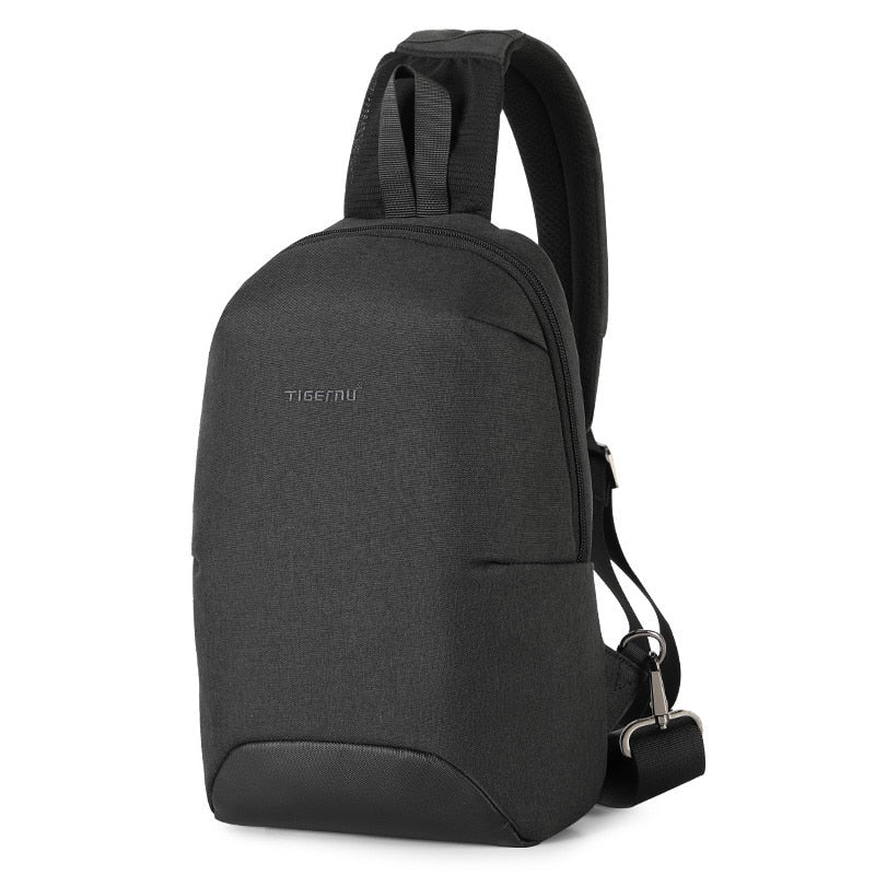 Lifetime Warranty RFID Anti theft Chest Bag Waterproof Men Light Weight Crossbody Bag Male Chest Bag Fashion High Quality Zipper