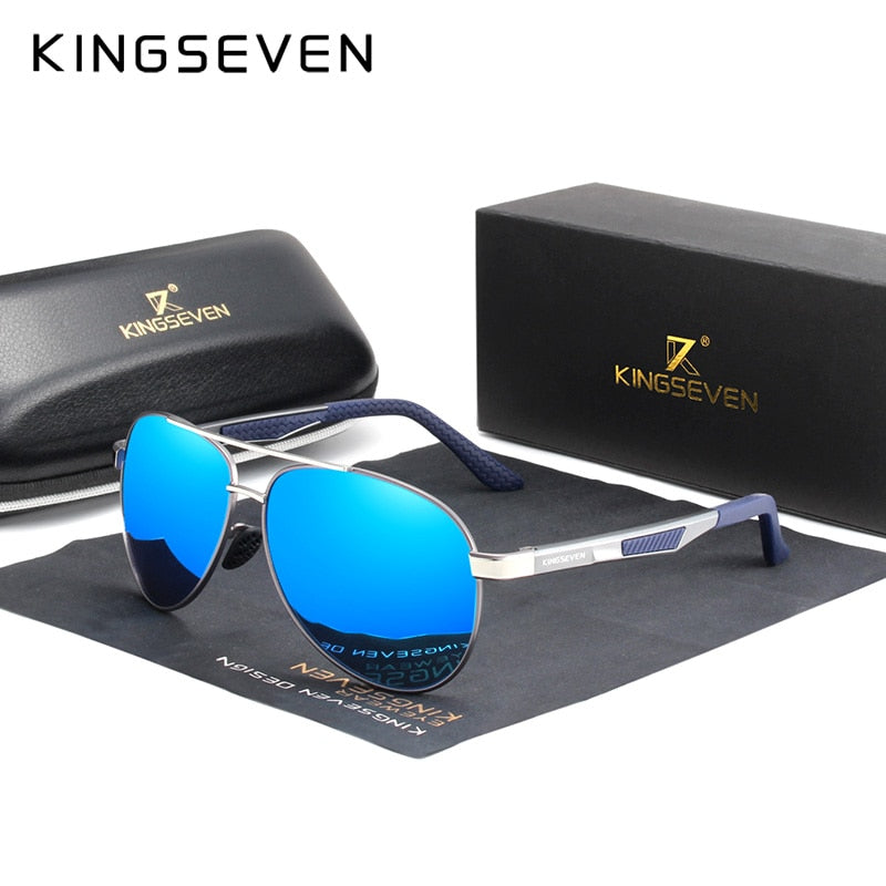 Ship From Poland KINGSEVEN Brand Men's Sunglasses Polarized UV400 Lens Eyewear Accessories Male Sun Glasses For Men Zonnebril