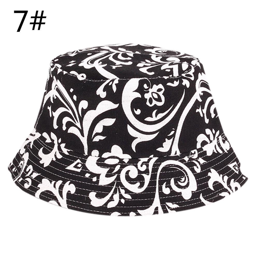 Women Hat Caps Summer Men Bucket Hat Holiday Beach Outdoor Flat Cap Male Floral Sun Hat Fishing Hats Hip Hop Panama Cap