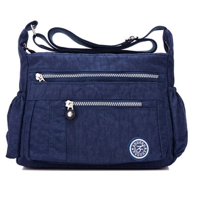 Luxury Women Messenger Bag Waterproof Nylon Shoulder Bags Casual Top-handle Ladies Handbag Travel Tote Women's Crossbody Bag