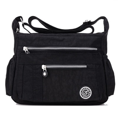 Luxury Women Messenger Bag Waterproof Nylon Shoulder Bags Casual Top-handle Ladies Handbag Travel Tote Women's Crossbody Bag