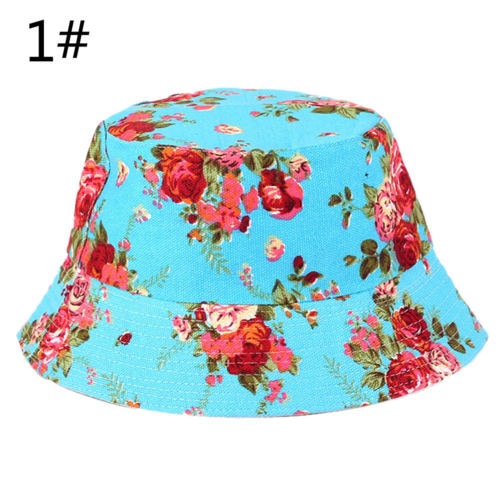 Women Hat Caps Summer Men Bucket Hat Holiday Beach Outdoor Flat Cap Male Floral Sun Hat Fishing Hats Hip Hop Panama Cap