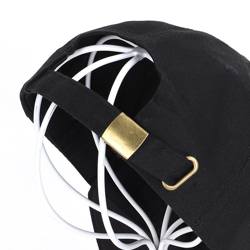Cool Men Women Skull Embroidery SunShade Baseball Cap Snapback Summer Outdoor Sport Sunscreen Hip Hop Adjustable Cotton Hats P55