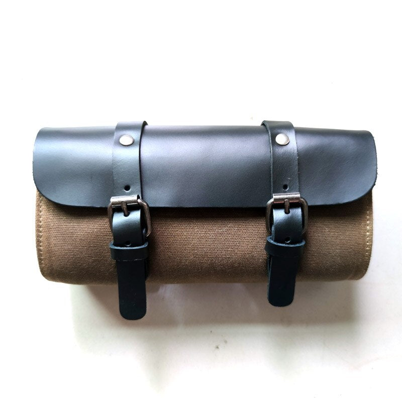 Vintage Motorcycle che tou bao Bike bao hei che suo bao Waterproof Side Convex Kit Multifunction Running Bag Shoulder Bag