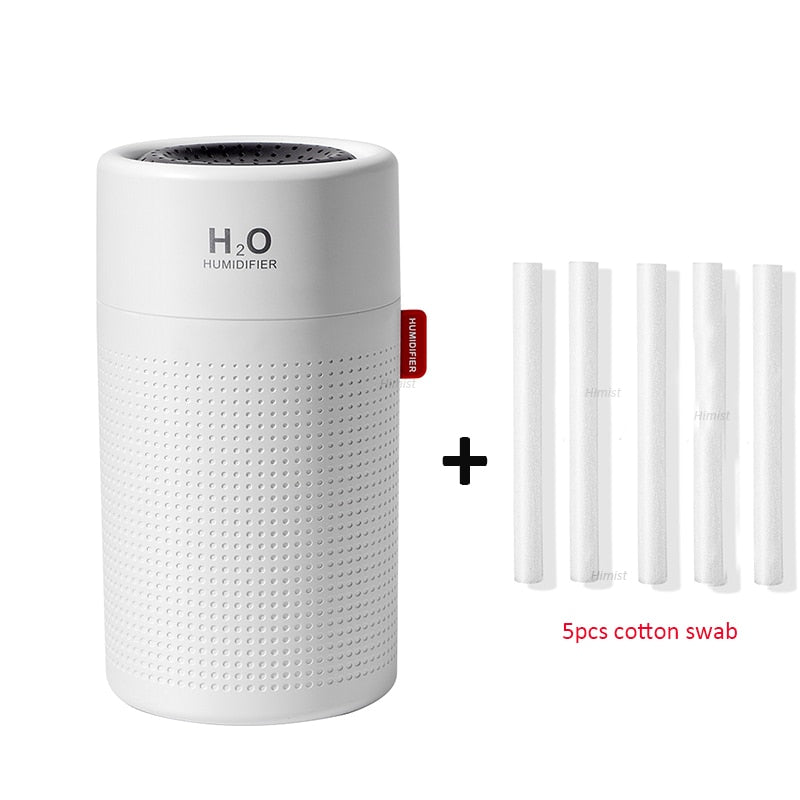 Large Capacity 750ML Humidifier Wireless Ultrasonic USB Rechargeable Aroma Diffuser Color LED Mist Maker Quite Humidificador