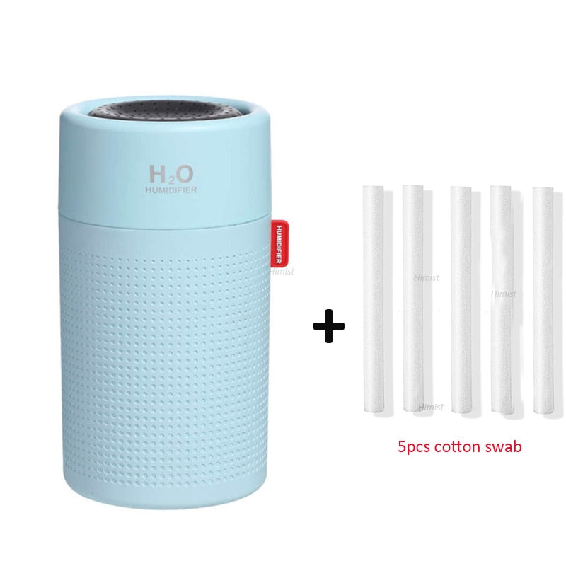Large Capacity 750ML Humidifier Wireless Ultrasonic USB Rechargeable Aroma Diffuser Color LED Mist Maker Quite Humidificador