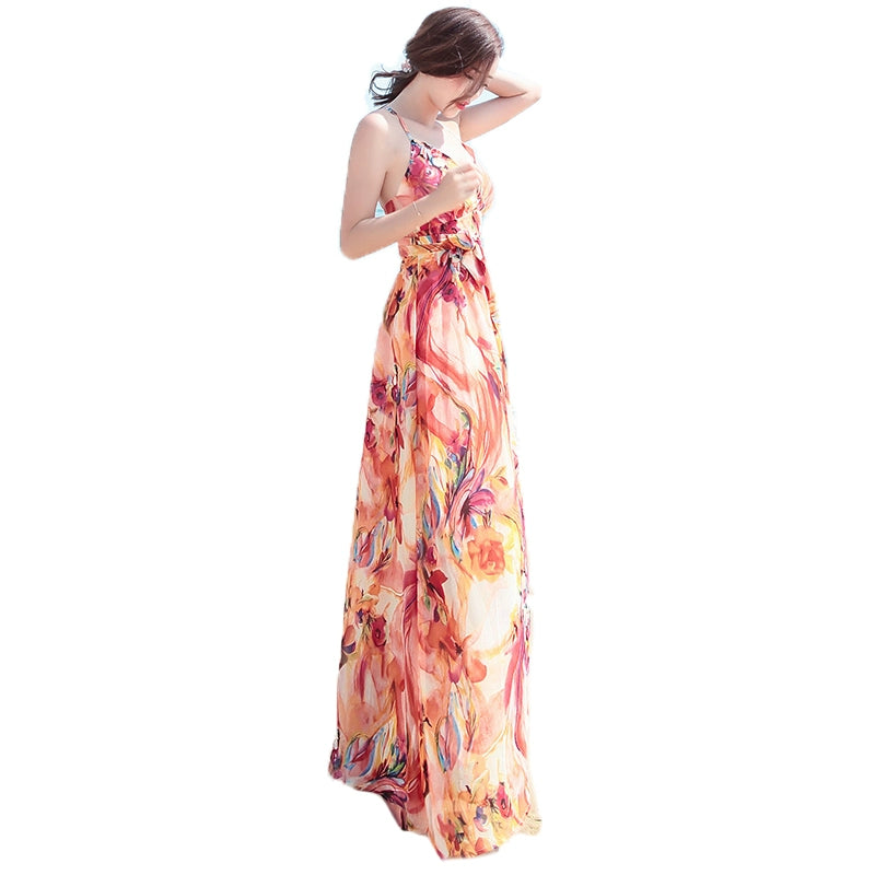 Super Fairy Ankle Travel Photography Hainan Sanya Long Dress