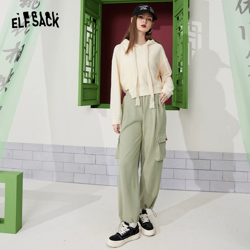 Elf Sack New Wide Leg Leisure Overalls
