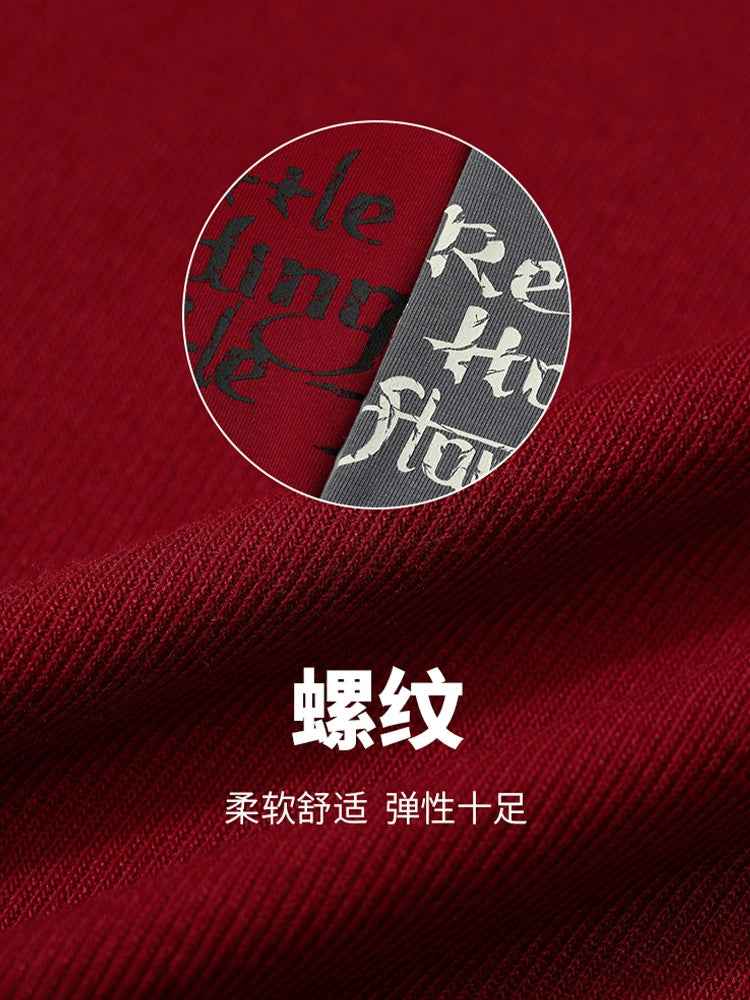 Elf Sack Silm Early Spring Slimming Long-Sleeved T-shirt