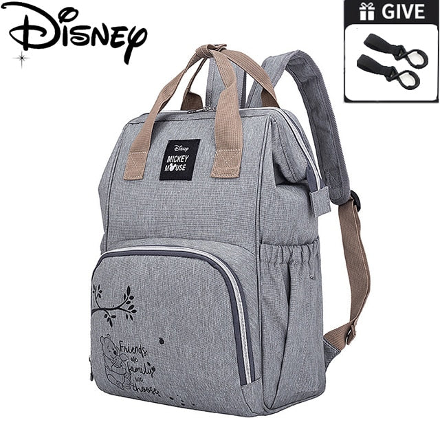 Disney Minnie Mickey Baby Bags for Mom Multifunctional Diaper Bag Backpack Maternity Baby In Diaper Bags Mummy Baby Stroller Bag