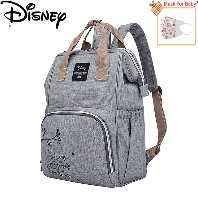 Disney Minnie Mickey Baby Bags for Mom Multifunctional Diaper Bag Backpack Maternity Baby In Diaper Bags Mummy Baby Stroller Bag