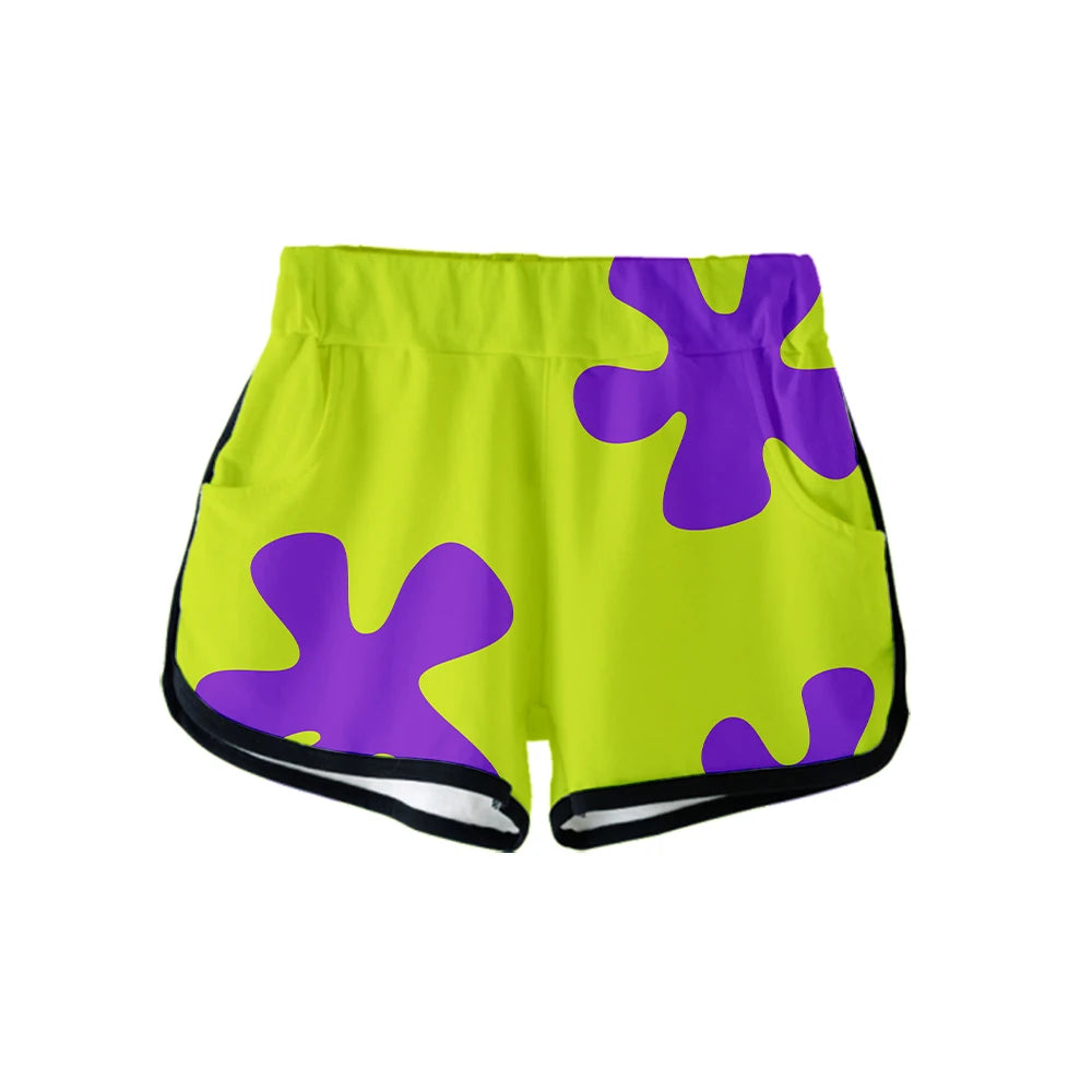 3D Anime Patrick Star Board Shorts Trunks Summer New Quick Dry Beach Swiming Shorts Men Hip Hop Short Pants Beach clothes