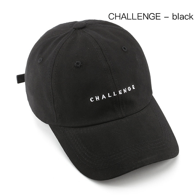 SLECKTON 2023 New Baseball Cap for Women and Men Summer Fashion Visors Cap Boys Girls Casual Snapback Hat CHALLENGE Hip Hop Hats