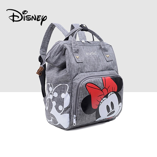 Disney Minnie Mickey Baby Bags for Mom Multifunctional Diaper Bag Backpack Maternity Baby In Diaper Bags Mummy Baby Stroller Bag