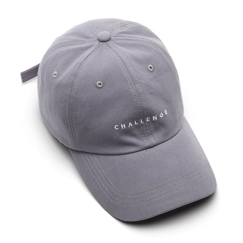 SLECKTON 2023 New Baseball Cap for Women and Men Summer Fashion Visors Cap Boys Girls Casual Snapback Hat CHALLENGE Hip Hop Hats