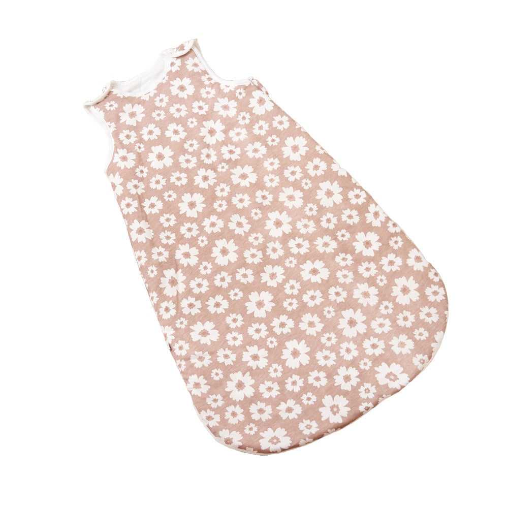 HappyFlute 10-20℃ 3Size Cotton Fabric Unisex Swaddling Vest Children's Anti-Kicking Baby Sleeping Bag