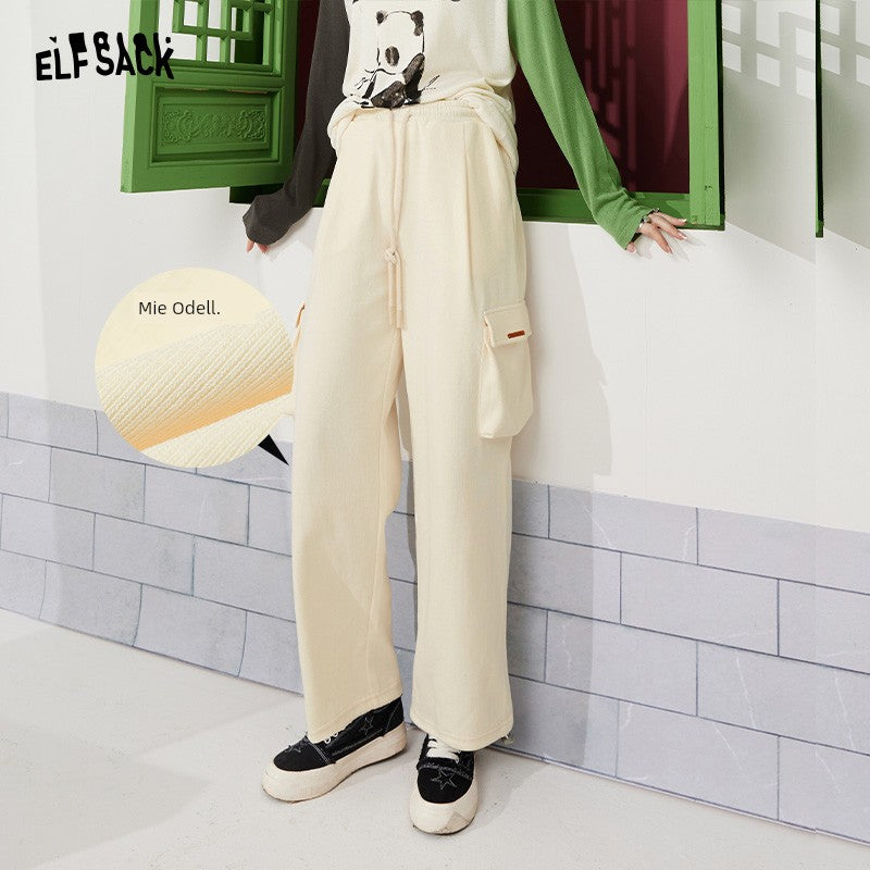 Elf Sack New Wide Leg Leisure Overalls
