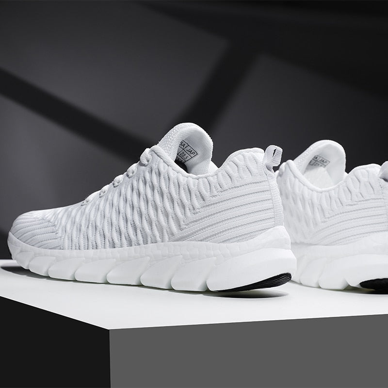 2022 Mesh Women Sneakers Breathable Women Flat Shoes Lightweight Casual Shoes Ladies Lace-up Deportivas Mujer Chaussures Femme