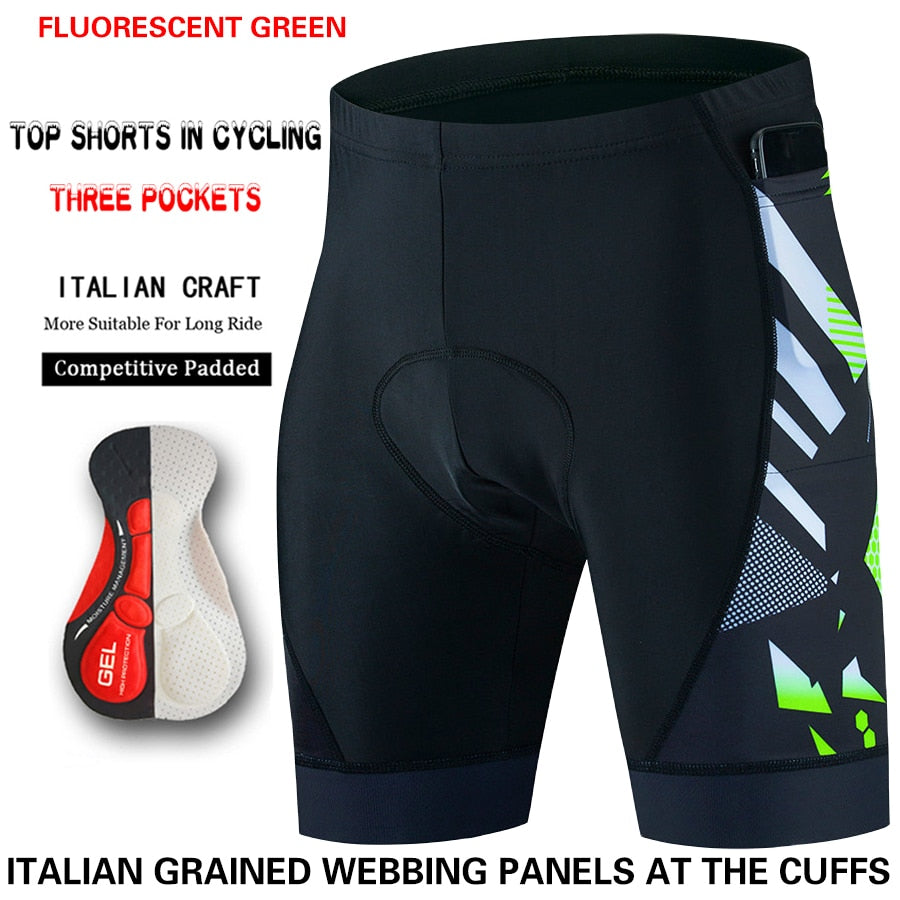 Cycling Pants Man Mtb Cyklopedia Shorts Men Professional Sports Men's Gel Lycra Bibs Summer Clothing Bib Short Maillot Bike