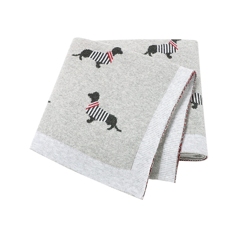 Baby Blankets Newborn Swaddle Wrap 100*80 CM Cotton Knitted Infant Kids Stroller Bedding Quilt Super Soft Children's Accessories
