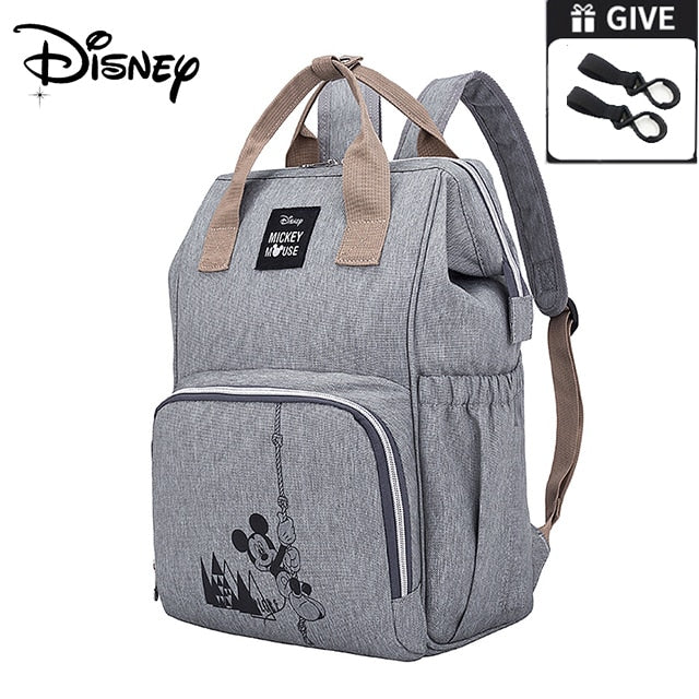 Disney Minnie Mickey Baby Bags for Mom Multifunctional Diaper Bag Backpack Maternity Baby In Diaper Bags Mummy Baby Stroller Bag