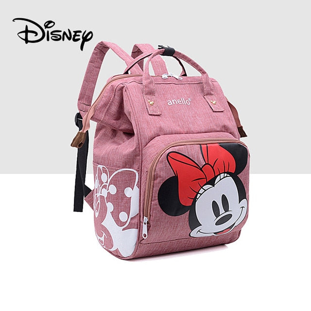 Disney Minnie Mickey Baby Bags for Mom Multifunctional Diaper Bag Backpack Maternity Baby In Diaper Bags Mummy Baby Stroller Bag