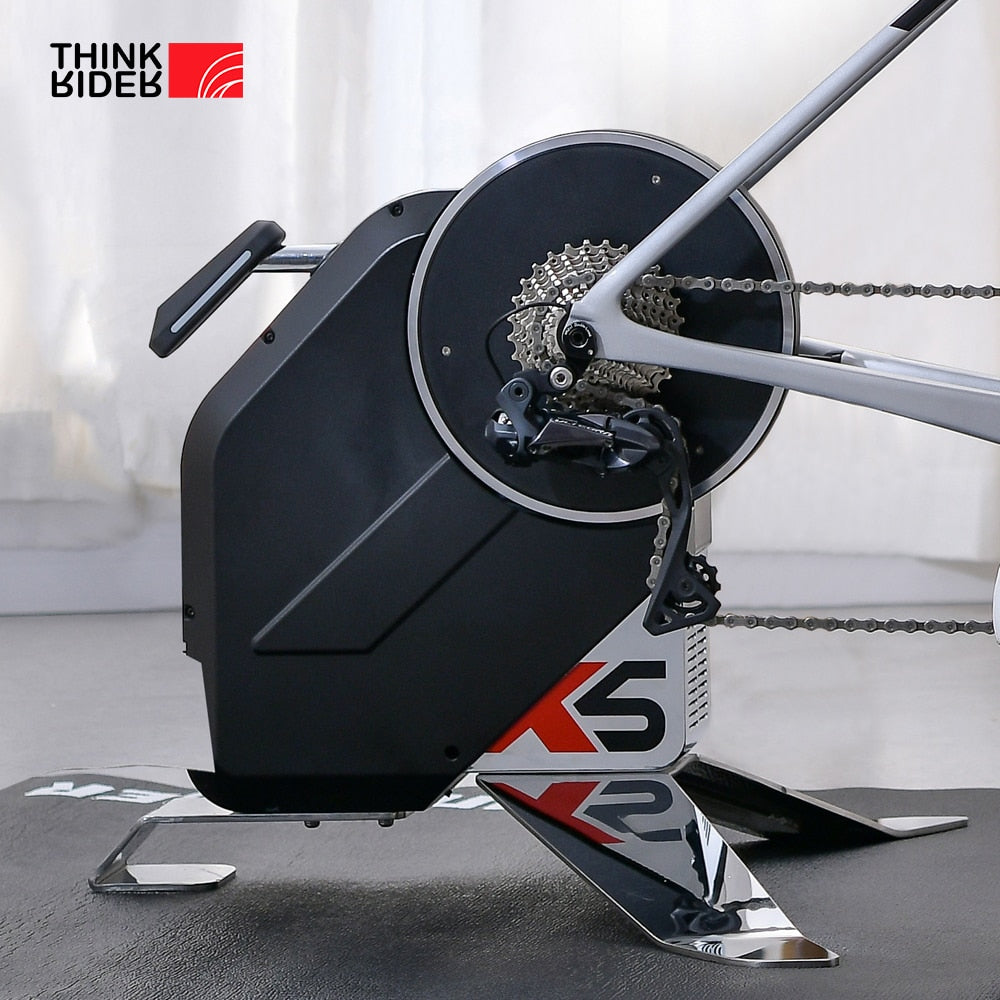 Thinkrider X5 Neo Smart Bike Trainer Home direct drive MTB Road Bicycle Built-in Power Meter Ergometer ZWIFT