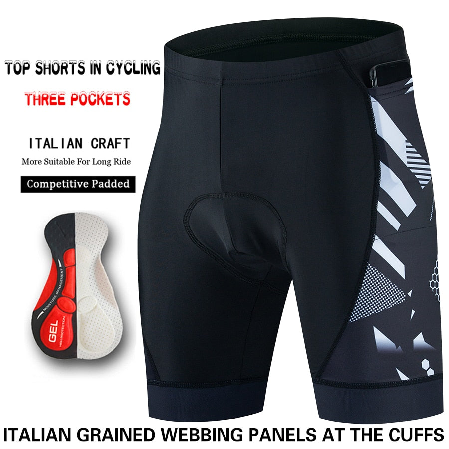 Cycling Pants Man Mtb Cyklopedia Shorts Men Professional Sports Men's Gel Lycra Bibs Summer Clothing Bib Short Maillot Bike