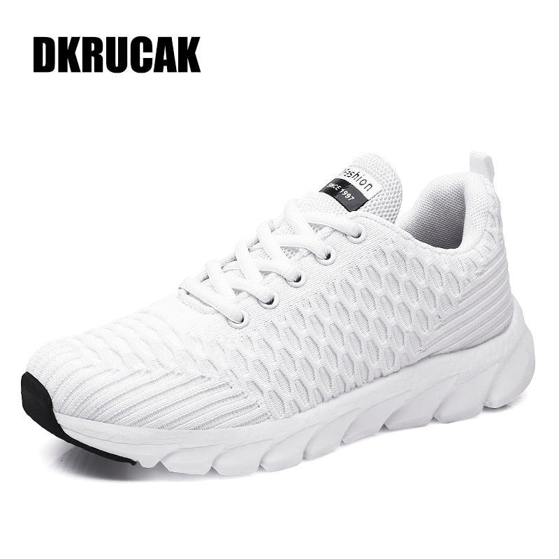 2022 Mesh Women Sneakers Breathable Women Flat Shoes Lightweight Casual Shoes Ladies Lace-up Deportivas Mujer Chaussures Femme