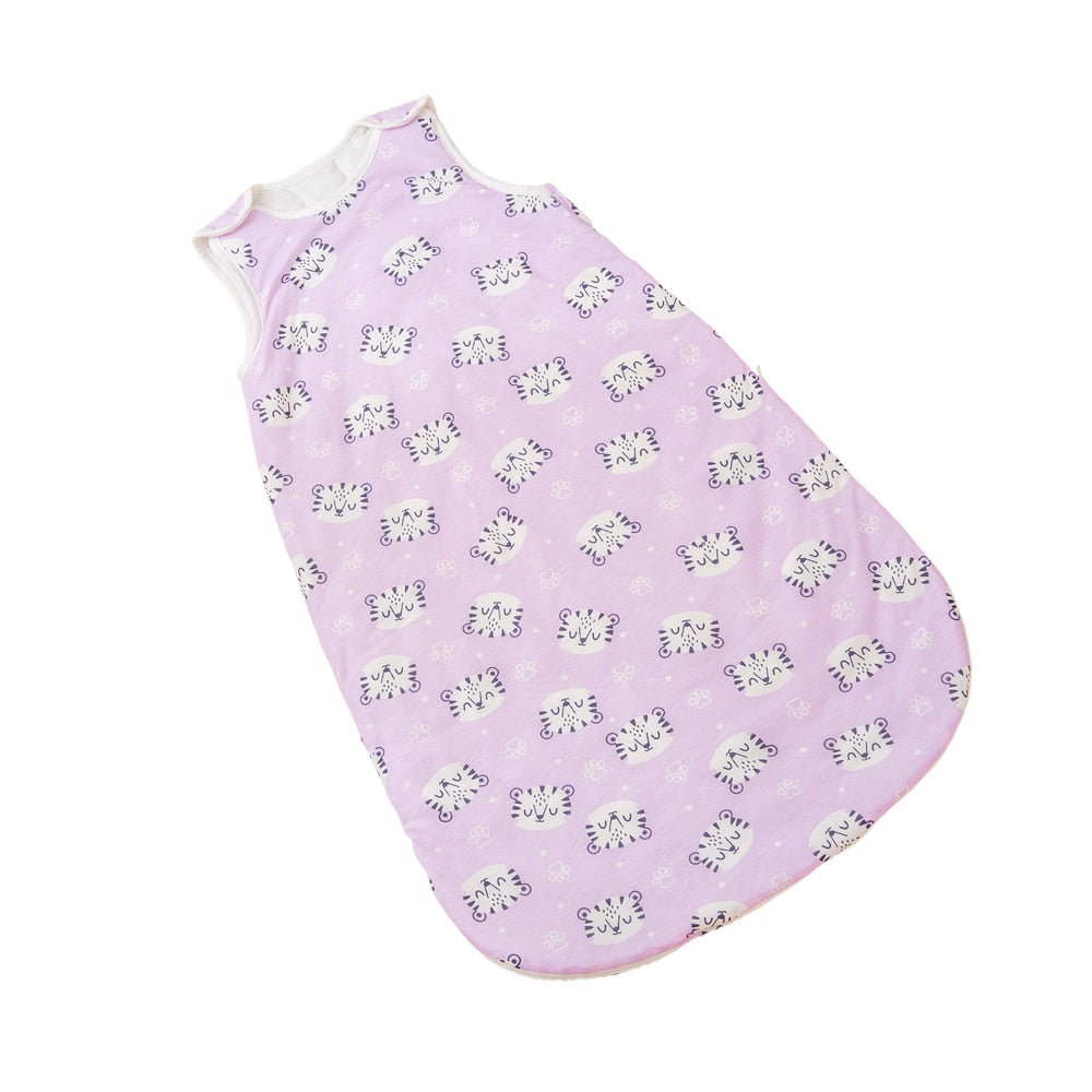 HappyFlute 10-20℃ 3Size Cotton Fabric Unisex Swaddling Vest Children's Anti-Kicking Baby Sleeping Bag