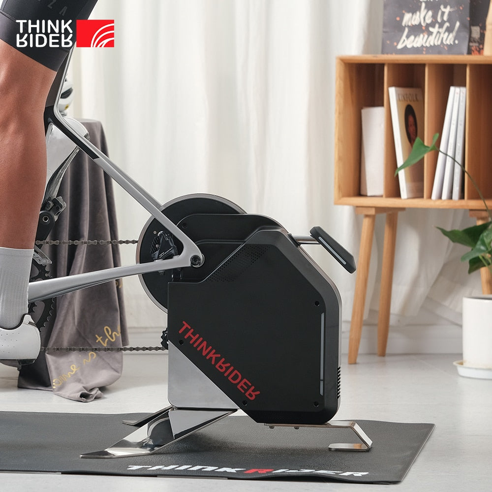 Thinkrider X5 Neo Smart Bike Trainer Home direct drive MTB Road Bicycle Built-in Power Meter Ergometer ZWIFT
