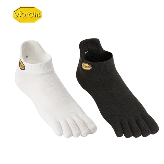 Vibram Five-toe Socks Five Fingers Men Women Spring Summer Outdoor Leisure Sweat-absorbent Wear Sports Low Tube Solid Basketball